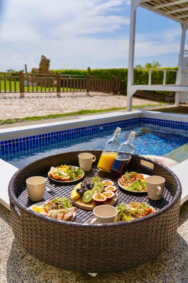 墾丁 崖居｜4-6人獨棟VILLA｜私人泳池、寵物友善-海景4人Villa-7