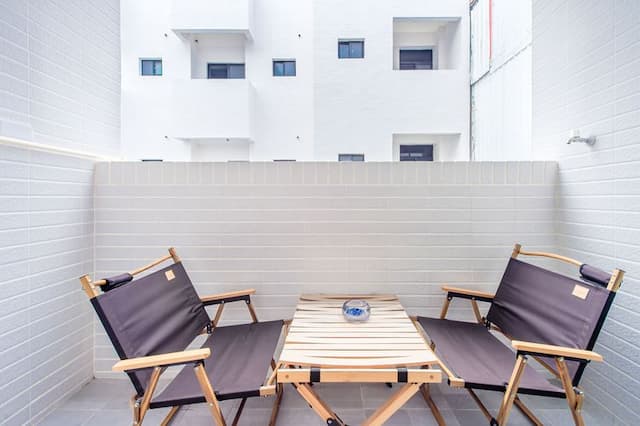 Green house sleep to B&B-Double Room with Balcony｜A202, A302, B202, B302-5