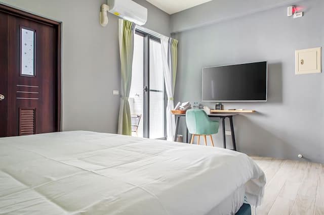 Green house sleep to B&B-Double Room with Balcony｜A202, A302, B202, B302-4