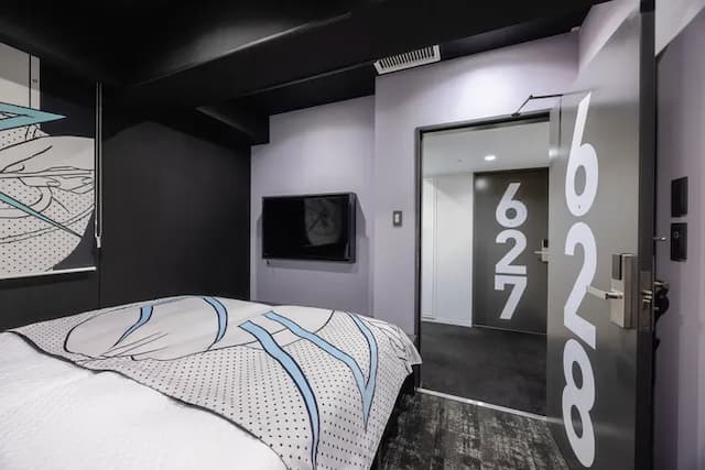 淺草塔維諾斯飯店｜淺草寺站步行4分/漫畫主題房-相鄰客房（兩間相鄰的好萊塢雙床房）-1