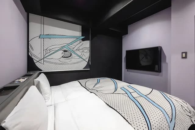 淺草塔維諾斯飯店｜淺草寺站步行4分/漫畫主題房-相鄰客房（兩間相鄰的好萊塢雙床房）-2