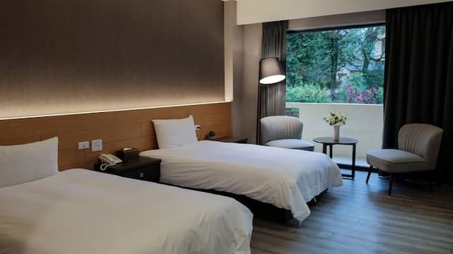 鯉魚潭旅-標準雙床房-2