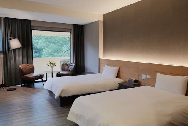 鯉魚潭旅-標準雙床房-1