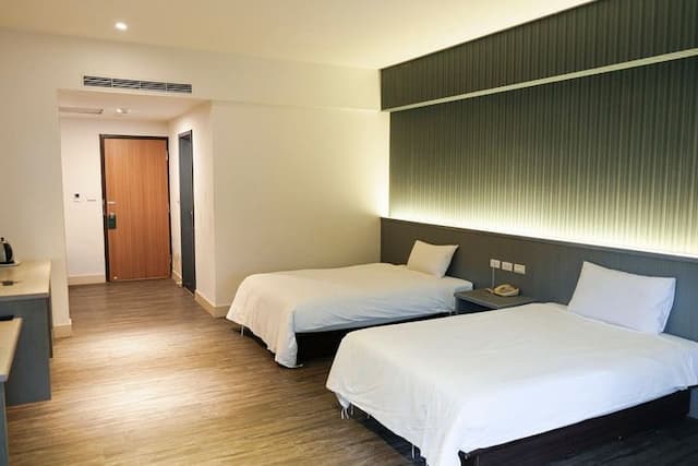 鯉魚潭旅-標準雙床房-4