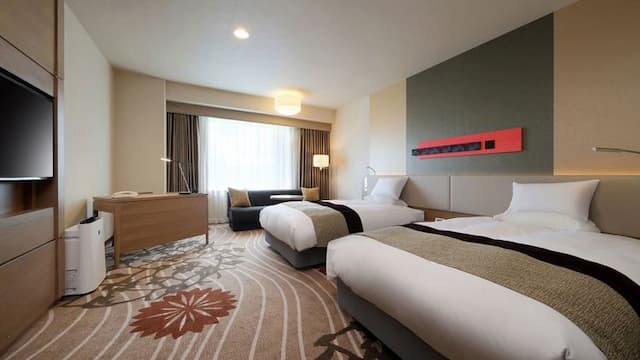 Hotel Metropolitan Yamagata-Standard Twin Room 36 Sq M and Up-1