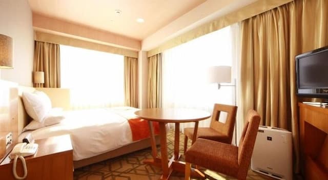Hotel Metropolitan Yamagata-Deluxe Corner Double Room Smoking 20 Sq M-2