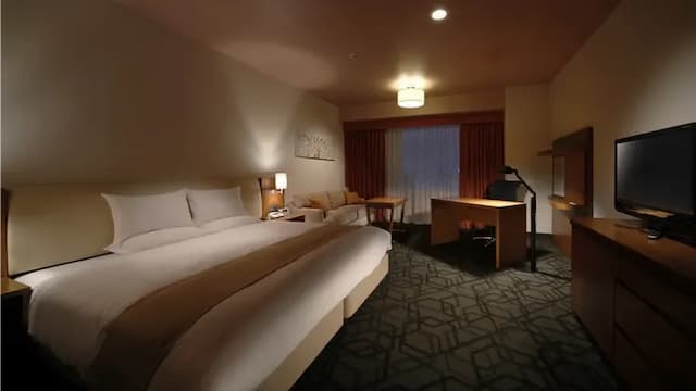 Hotel Metropolitan Yamagata-Deluxe King Bedroom Smoking 36 Sq M-2