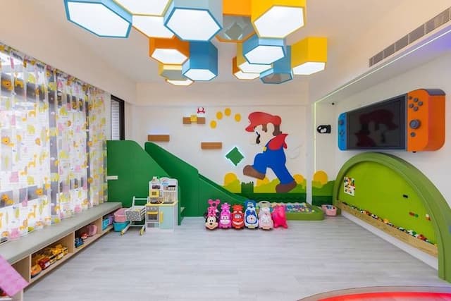 童玩趣親子民宿-Winnie the Pooh Quadruple Room-6