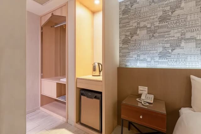 ガイドホテル 台北復北｜MRT中山國中駅の近く-Standard Twin Room without Window-5