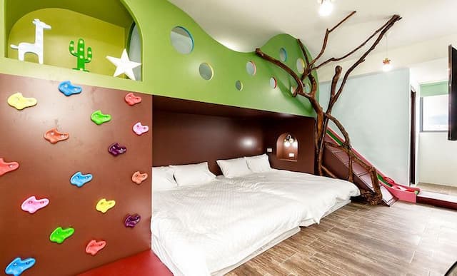 樹屋專屬攀岩牆