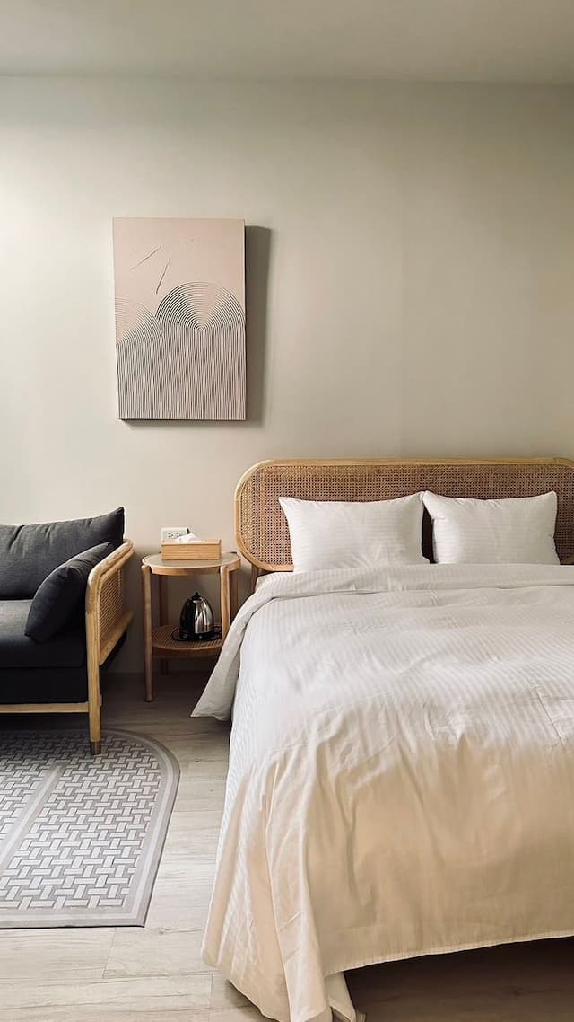 河趣泊旅-202舒適雙人房-1