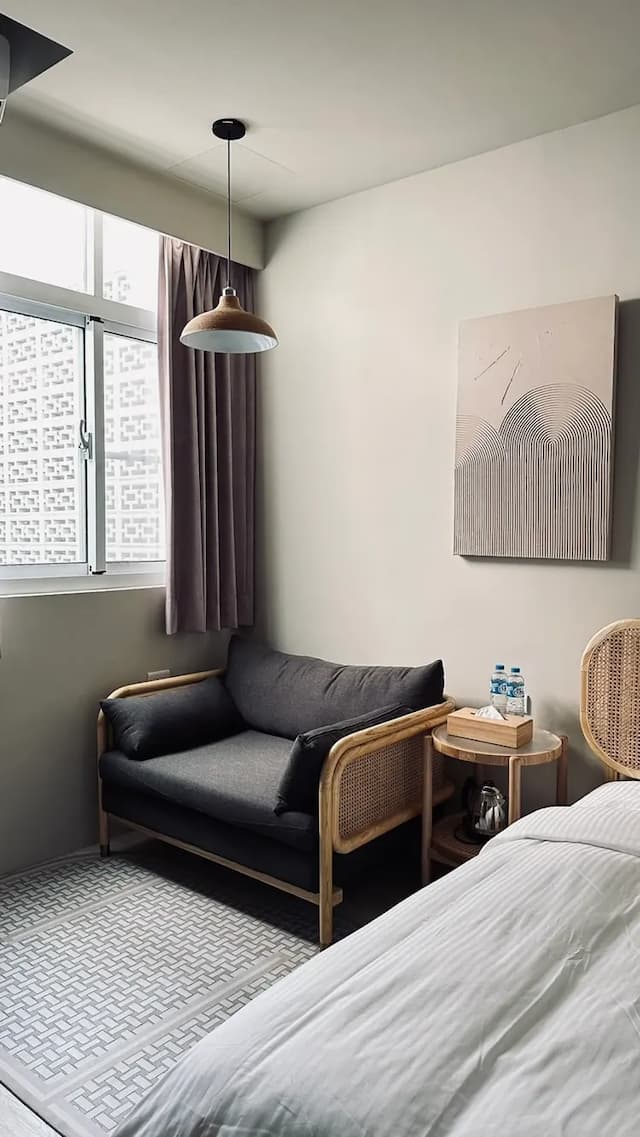 河趣泊旅-202舒適雙人房-7