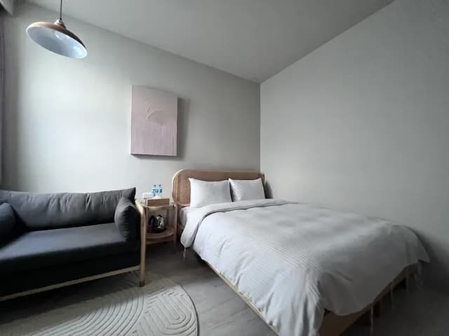 河趣泊旅-202舒適雙人房-6