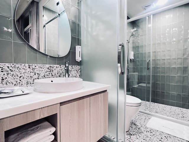 河趣泊旅-202舒適雙人房-4