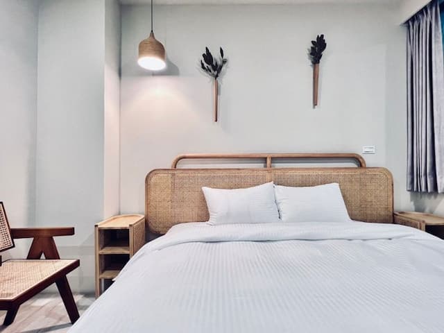 河趣泊旅-203豪華雙人房-6