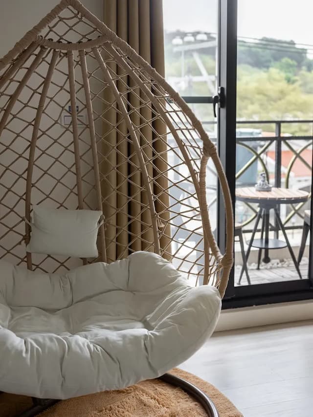 鈺景NU TIME｜鄰近台南走馬瀨農場、夜市-莫忘初棕雙人房-5