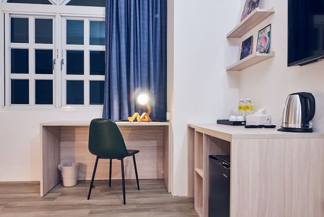 雀客藏居台北南港｜近環球購物中心＆CITYLINK、全新裝潢-無障礙雙人客房-5