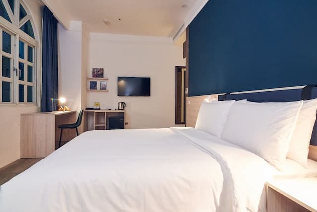 雀客藏居台北南港｜近環球購物中心＆CITYLINK、全新裝潢-無障礙雙人客房-3