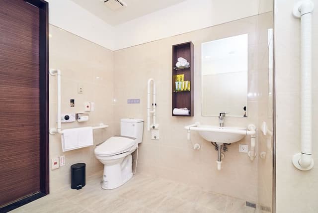 雀客藏居台北南港｜近環球購物中心＆CITYLINK、全新裝潢-無障礙雙人客房-8