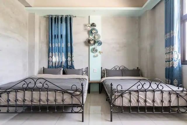 珍珠壹伍零 | 26人宜蘭包棟 |KTV、烤肉-珍珠藍｜肆人房-1