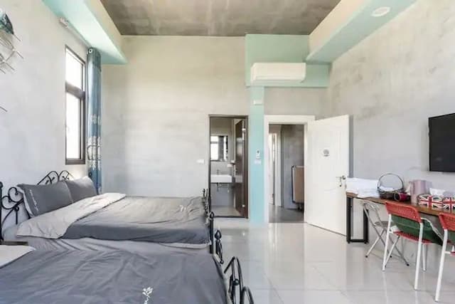 珍珠壹伍零 | 26人宜蘭包棟 |KTV、烤肉-珍珠綠｜肆人房-1