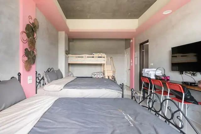 珍珠壹伍零 | 26人宜蘭包棟 |KTV、烤肉-珍珠紅｜柒人房-2