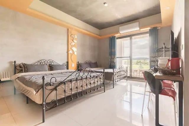 珍珠壹伍零 | 26人宜蘭包棟 |KTV、烤肉-珍珠橘｜柒人房-1