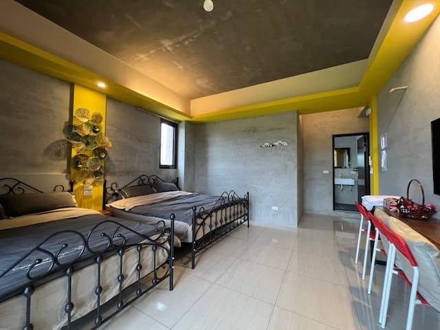 珍珠壹伍零 | 26人宜蘭包棟 |KTV、烤肉-珍珠黃｜肆人房-1