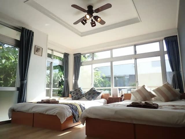 真栄田 OM-真栄田 OM1ビーチまで徒歩４分！人気スポット真栄田岬５分の完全フルリノベーション貸別荘！-1