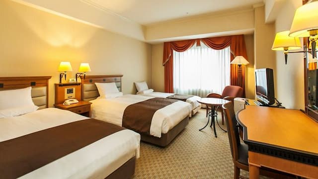 盛岡大都會酒店 新翼｜盛岡JR步行2分-三床房【不挑房】-1