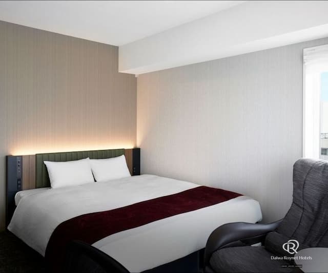 大和ROYNET飯店 盛岡站前｜盛岡站步行5分-豪華加大床雙人房【不挑房】-2