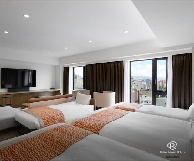 大和ROYNET飯店 盛岡站前｜盛岡站步行5分-四人房【不挑房】-2