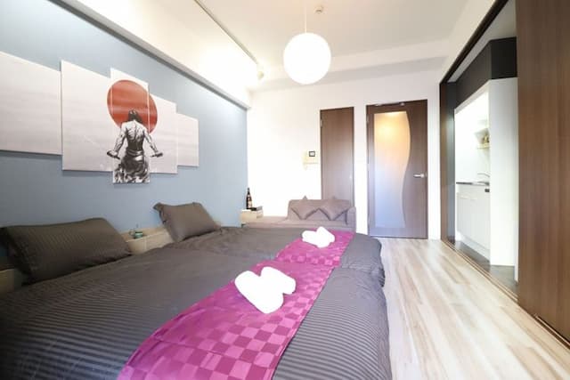 大阪武士旅居｜長堀橋站步行5分/日本橋站步行6分/道頓堀商圈步行4分/心齋橋商圈步行8分鐘-505-3