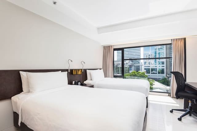 Maitria Hotel Sukhumvit 18 Bangkok - A Chatrium Collection－SHA Extra Plus-스튜디오 디럭스 트윈베드 (조식 포함 객실)-1