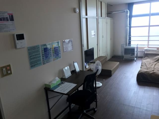 Big stone tsukuda-1ベッド（セミダブル）ルーム-1