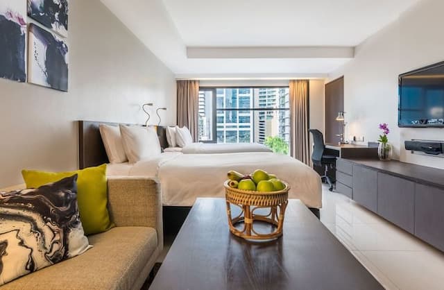 Maitria Hotel Sukhumvit 18 Bangkok - A Chatrium Collection－SHA Extra Plus-스튜디오 디럭스 킹베드 (객실 조식포함) 환불불가-3