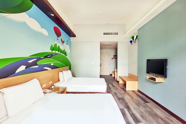 娜路彎會館-標準雙床房-1