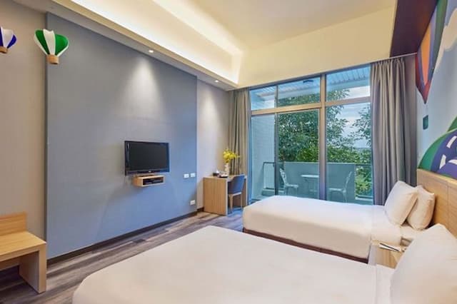 娜路彎會館-標準雙床房-2