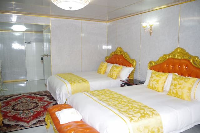 水上溫泉 Lomosa飯店｜溫泉浴池/方便至White Valley滑雪場-小型加大雙床套房【不挑房】-2