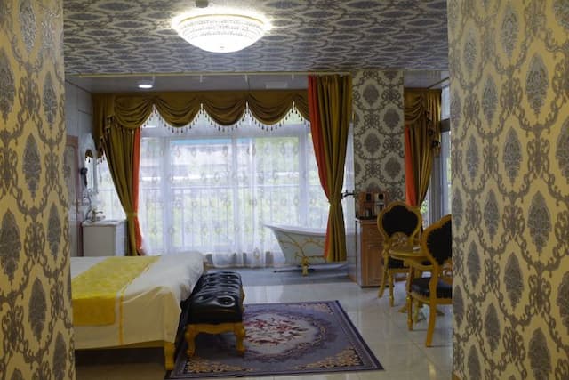 水上溫泉 Lomosa飯店｜溫泉浴池/方便至White Valley滑雪場-特大雙人套房【不挑房】-7