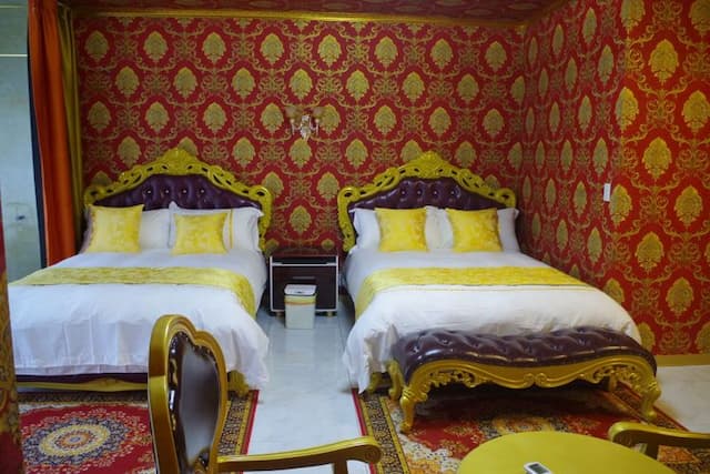 水上溫泉 Lomosa飯店｜溫泉浴池/方便至White Valley滑雪場-加大雙床套房【不挑房】-7