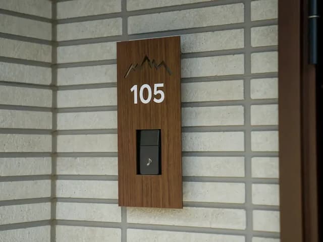 【スタイリッシュ・105】ルームサイン