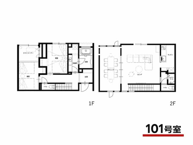 【101】間取り図　