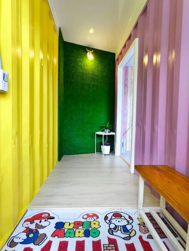 山川密境露營區｜親子露營、山林戲水池、沙坑-彩虹小屋-6