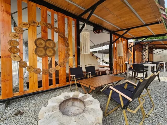 川夏野奢露營區丨獨家8折起！一泊二食神殿帳、豪華露營車-【豪華露營】神殿帳E｜鄉村田園風-1