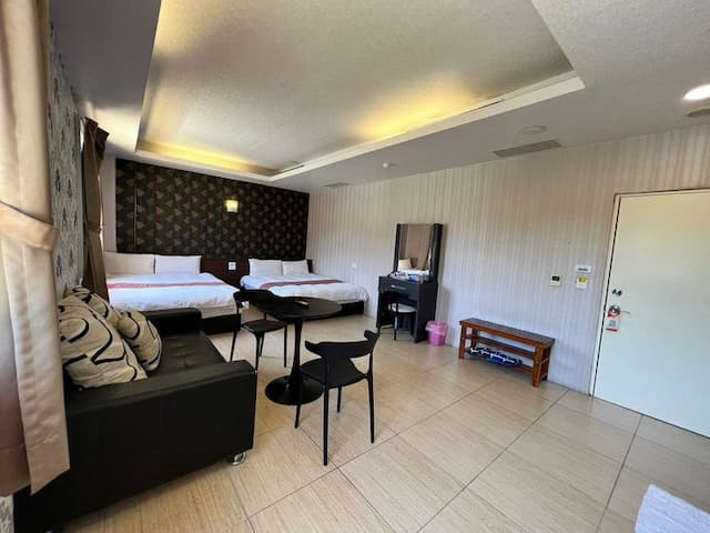 大尖山飯店 l  高CP值、絕佳地點-山景四人房-13