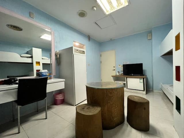 大尖山飯店 l  高CP值、絕佳地點-上下舖六人房(無窗)-8