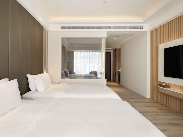 葛瑪蘭之星｜獨立房內溫泉泡湯｜全新開幕獨家開賣-經典雙床房-3