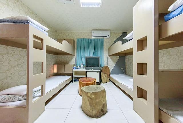 大尖山飯店 l  高CP值、絕佳地點-上下鋪七人房-3