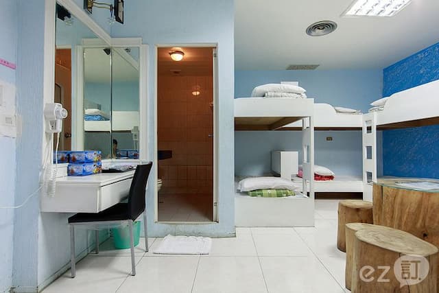 大尖山飯店 l  高CP值、絕佳地點-上下舖十人房(無窗)-3